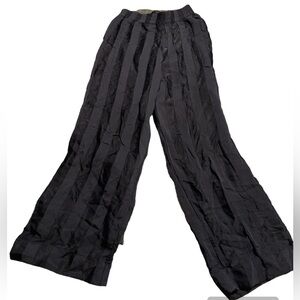 EUC Stockholm Atelier & Other Stories size 2 Navy Blue Striped Rayon pants